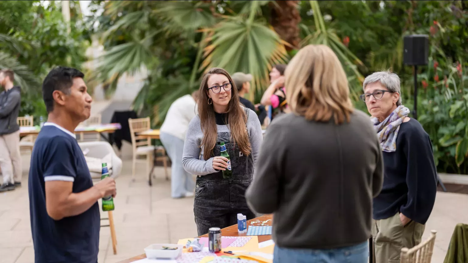 Visitors enjoying an After Hours event at Kew Visitors enjoying an After Hours event at Kew