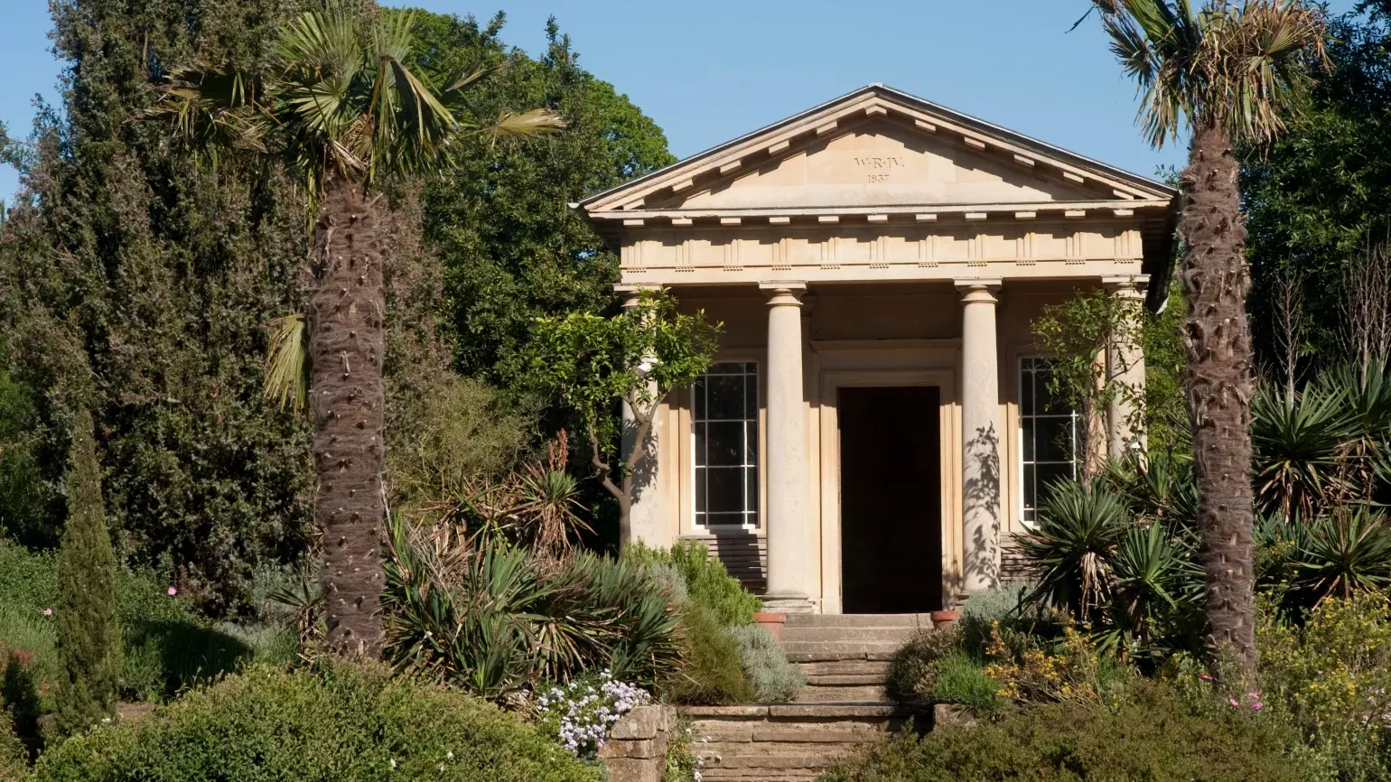 King William's Temple, RBG Kew King William's Temple in the Mediterranean Garden