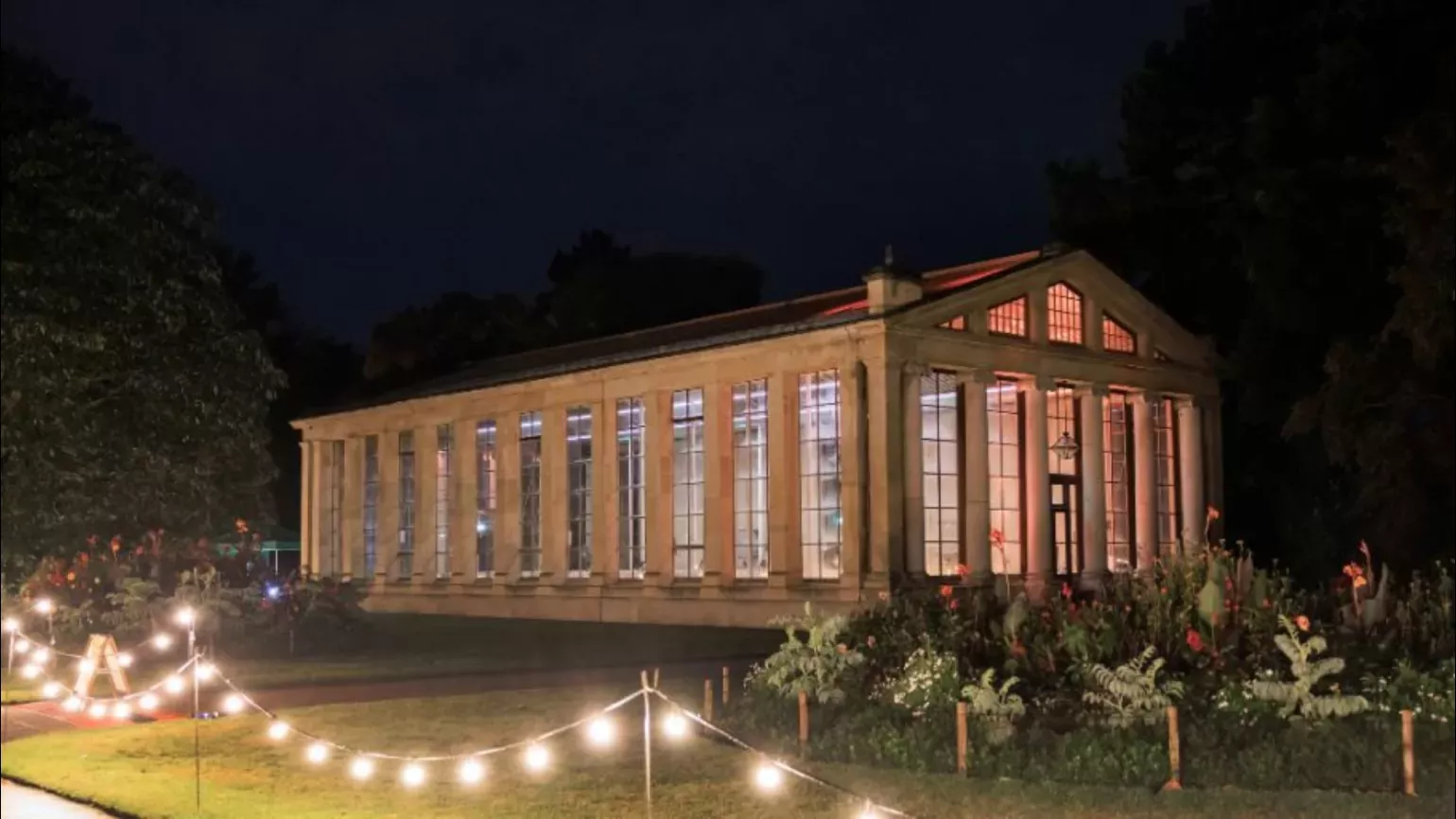 The Nash Sessions © Ollie Dixon The Nash Conservatory at night